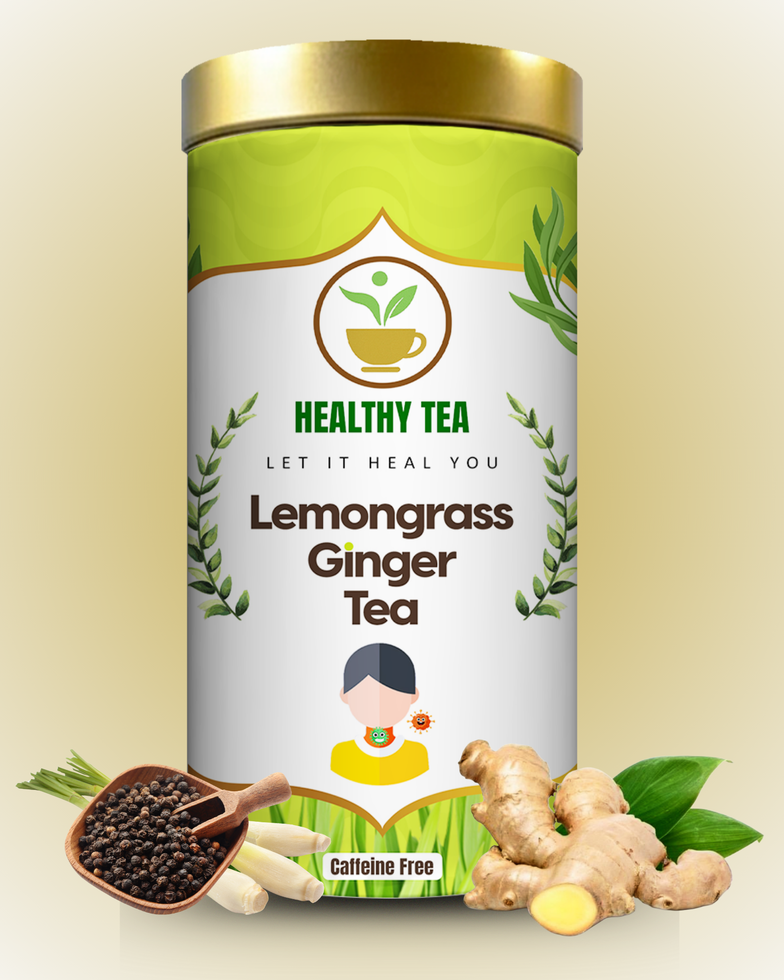Lemongrass Ginger tea | 50 gms